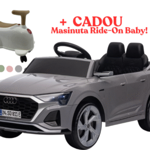 Masinuta electrica copii, Audi SQ8, 70W 12V, tip SUV, cu roti moi si scaun tapitat, echipare premium